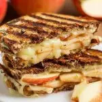 Roasted Apple and Brie Panini