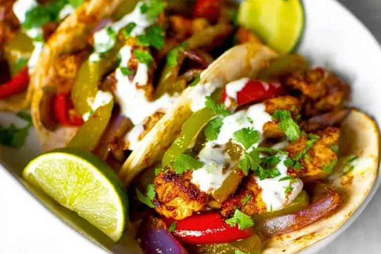 Sheet Pan Chicken Fajitas