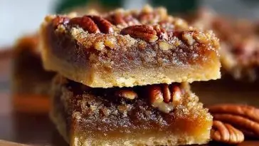 Simple Pecan Pie Bars
