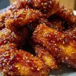 Sweet and Spicy Chicken Wings