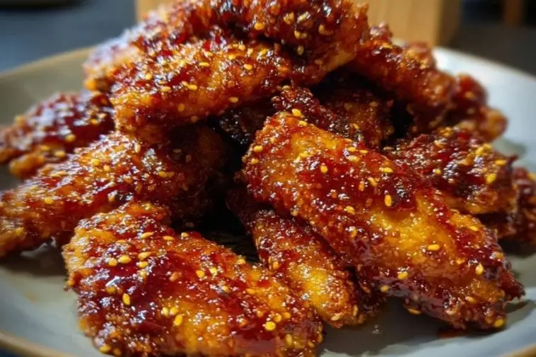 Sweet and Spicy Chicken Wings