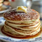 Vanilla Cinnamon Buttermilk Pancakes