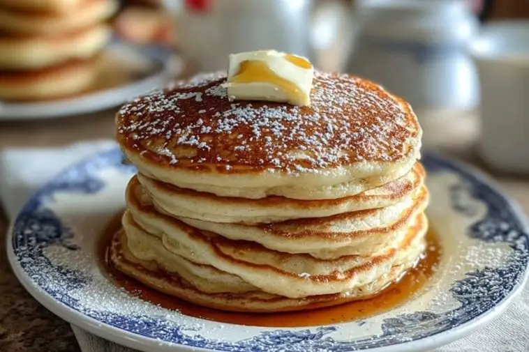 Vanilla Cinnamon Buttermilk Pancakes