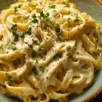 Alfredo Sauce with Cream Cheese Pasta