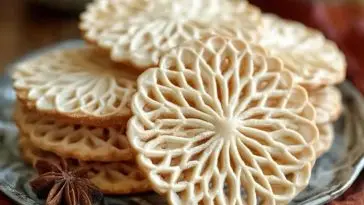 Anise Pizzelle Cookies