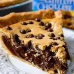 Chocolate Chip Cookie Pie