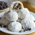 Chocolate Chip Snowball Cookies