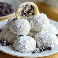 Chocolate Chip Snowball Cookies