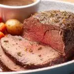 Dutch Oven Pot Roast Beef With French Onion Gravy