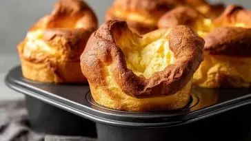 Easy Popovers in a Muffin Tin