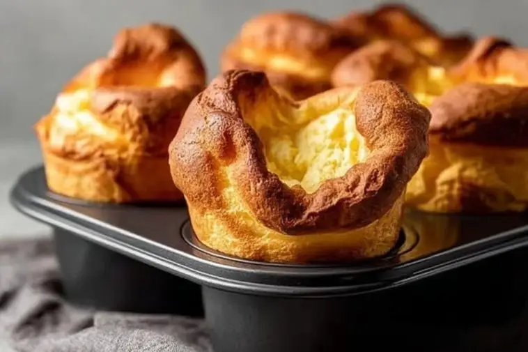 Easy Popovers in a Muffin Tin