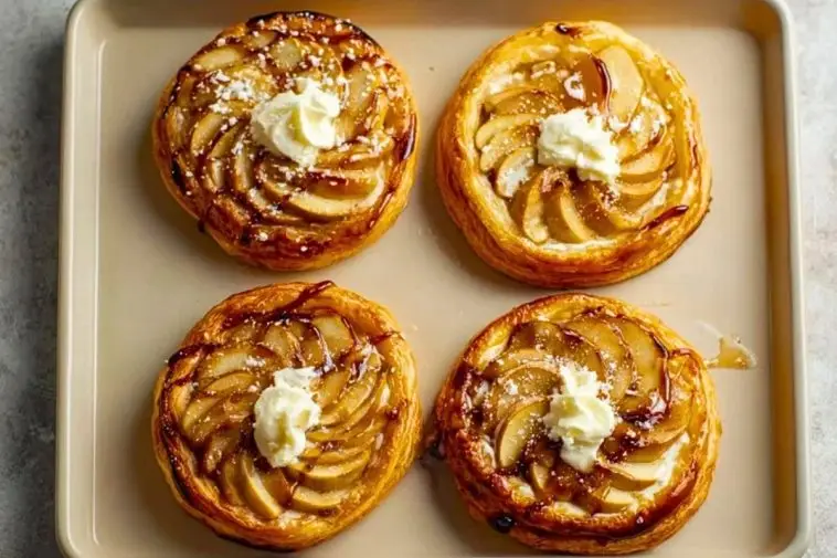 Espresso Apple Cream Cheese Danish
