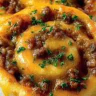 Garlic Butter Cheeseburger Rollups