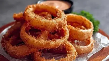 Homemade Crispy Onion Rings