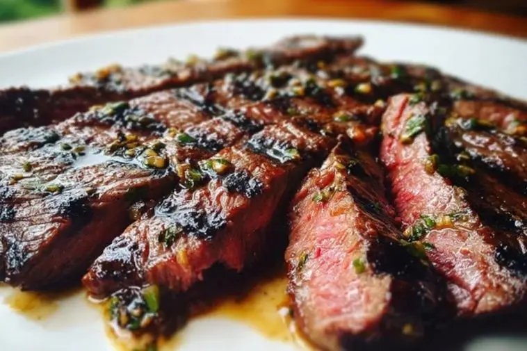 Honey-Garlic Grilled Skirt Steak
