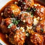 Keto Italian Meatballs with Marinara Sauce