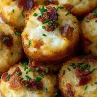 Loaded Mashed Potato Bites