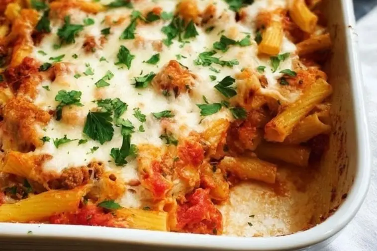 Meatless Baked Ziti