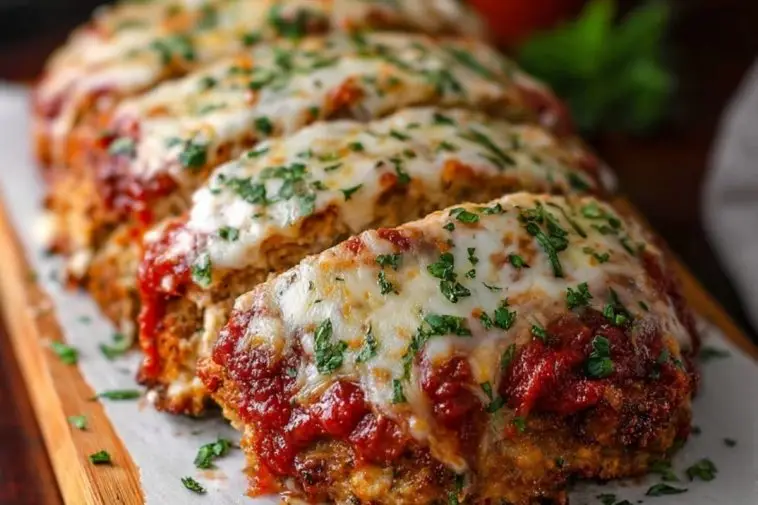 Parmesan Chicken Meatloaf