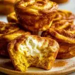 Pumpkin Cheesecake Muffins