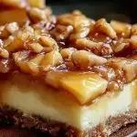 Caramel Apple Cheesecake Bars