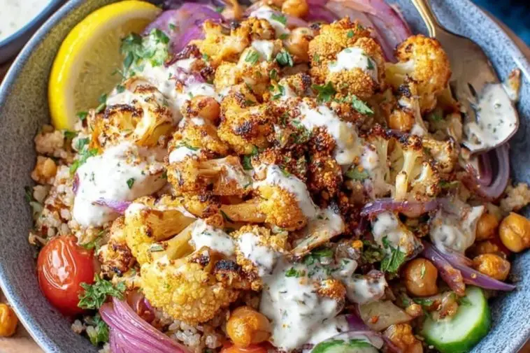 Cauliflower Shawarma Bowl