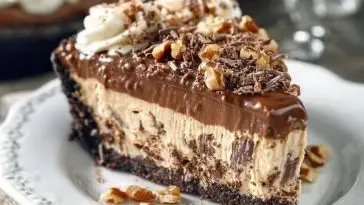 Dreamy No-Bake German Chocolate Pie