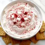 Christmas Peppermint Fluff Dip