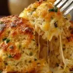 Crab Stuffed Cheddar Biscuits