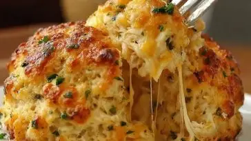 Crab Stuffed Cheddar Biscuits