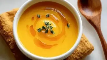 Creamy Honey Roasted Acorn Squash Soup