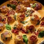 Creamy Marry Me Chicken Meatballs