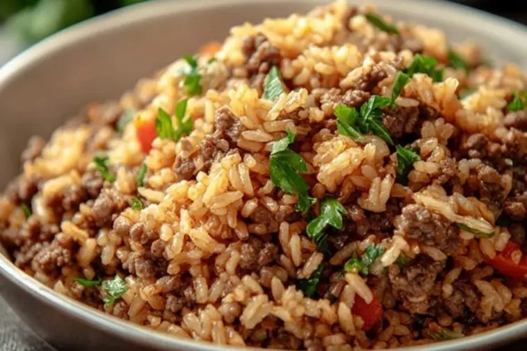 Delicious Southern Style Dirty Rice