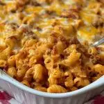Easy Cheeseburger Pasta Dinner Casserole