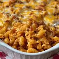 Easy Cheeseburger Pasta Dinner Casserole