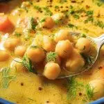 Easy Greek Chickpea Soup