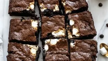Fluffernutter Brownies