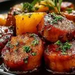 Honey Garlic Sausage Sweet Potatoes