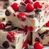 Irresistible Cherry Garcia Fudge