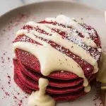 Red Velvet Pancakes For A Sweet Valentine’s Breakfast