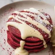 Red Velvet Pancakes For A Sweet Valentine’s Breakfast