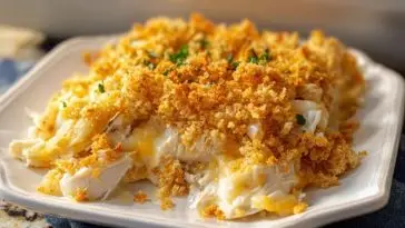 Ritz Cracker Chicken Casserole