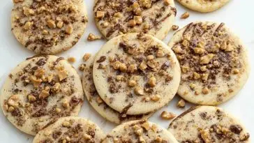 Toffee Icebox Cookies