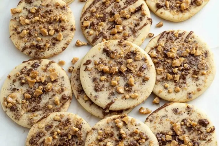 Toffee Icebox Cookies