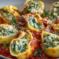 Festive Christmas Stuffed Pasta