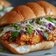 Spicy Bang Bang Chicken Sandwich