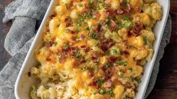 Ultimate Loaded Baked Potato Mac And Cheese