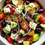 Authentic Mediterranean Greek Salad