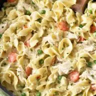 Best Chicken Pot Pie Noodles