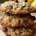 Chewy Banana Oatmeal Cookies